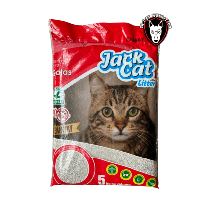 Arena de gato Jack Cat perlas Cherry 5 kg