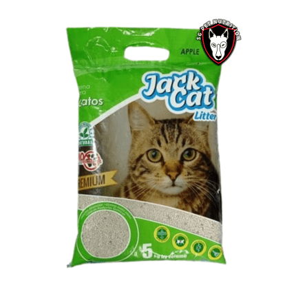 Arena de gato Jack Cat perlas Manzana 5 kg
