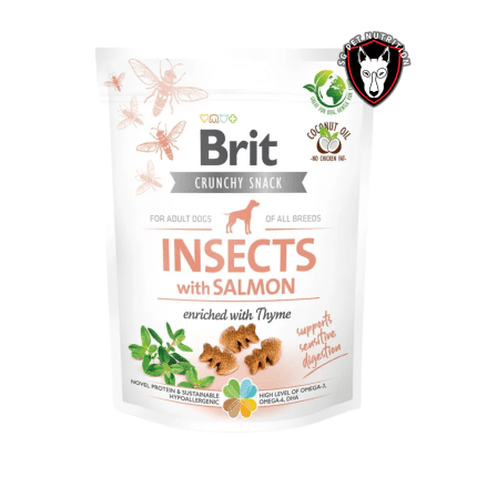 BRIT CRUNCHY SNACK SALMON (SALMÓN) 200 GR