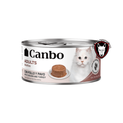 CANBO CAT LATA POLLO Y PAVO 85 GR