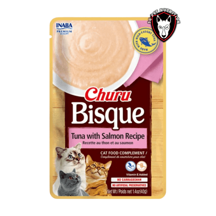 CHURU BISQUE ATÚN Y SALMÓN 40 GR