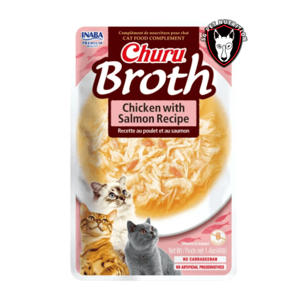 CHURU BROTH POLLO Y SALMÓN 40 GR