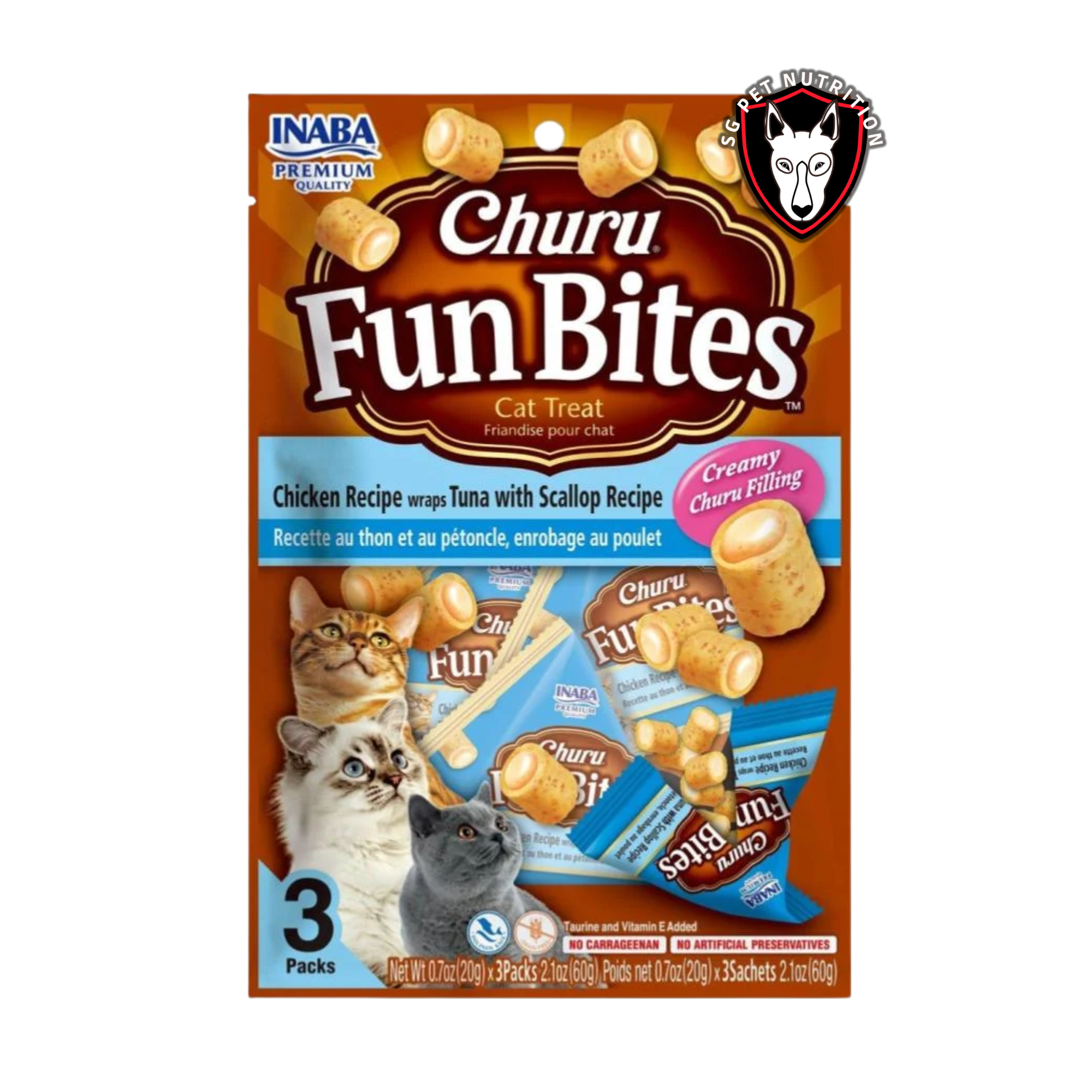 CHURU FUN BITES POLLO CON ATÚN