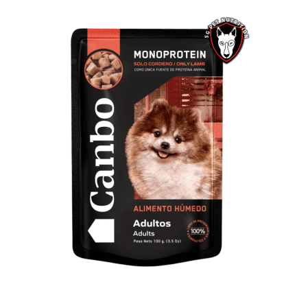 Canbo Dog pouch cordero adulto 100 gr.
