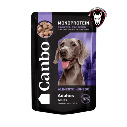 Canbo Dog pouch pavo adulto 100 gr.