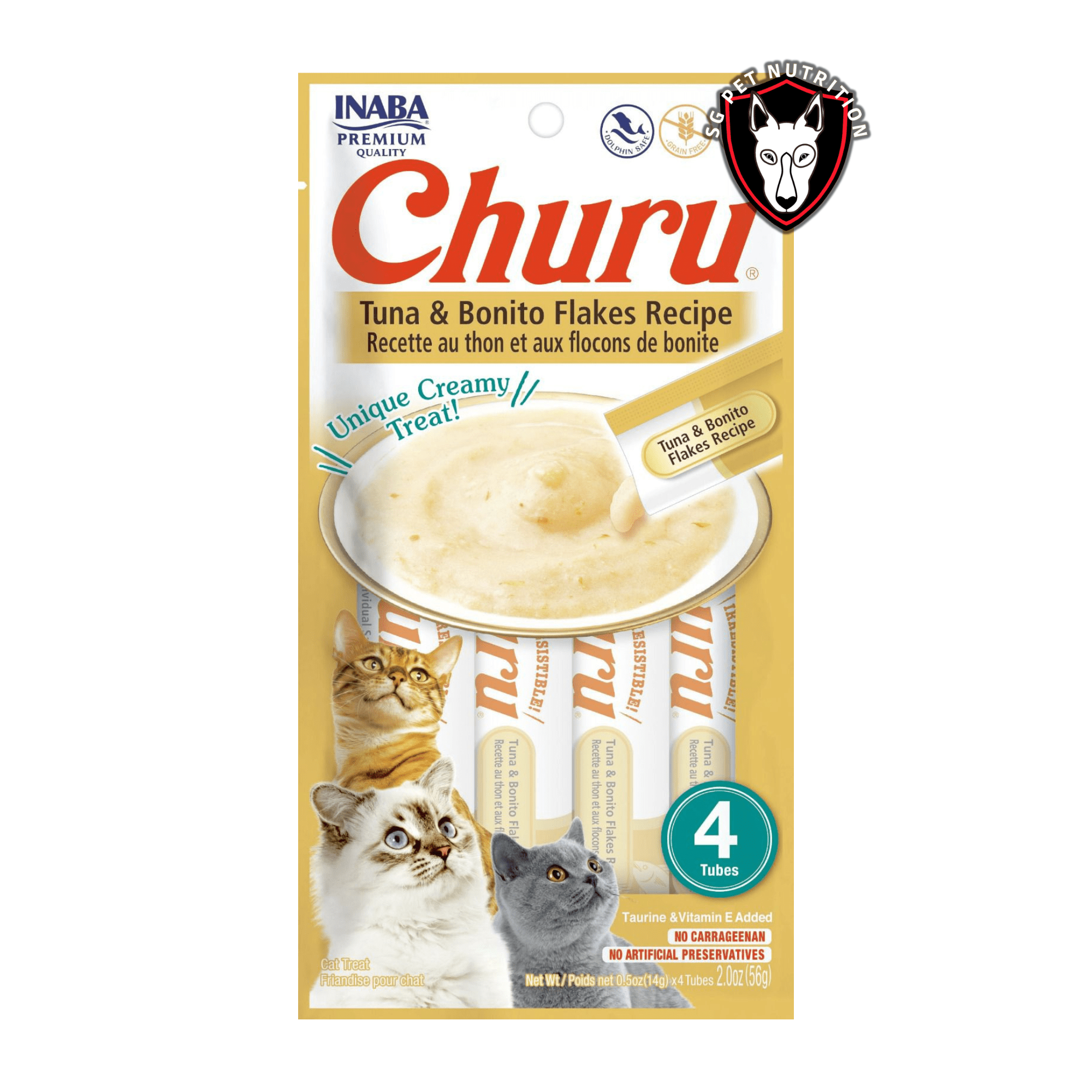 Churu Sabor Atún con Bonito 56 Gr (4 unidades 14 gr)