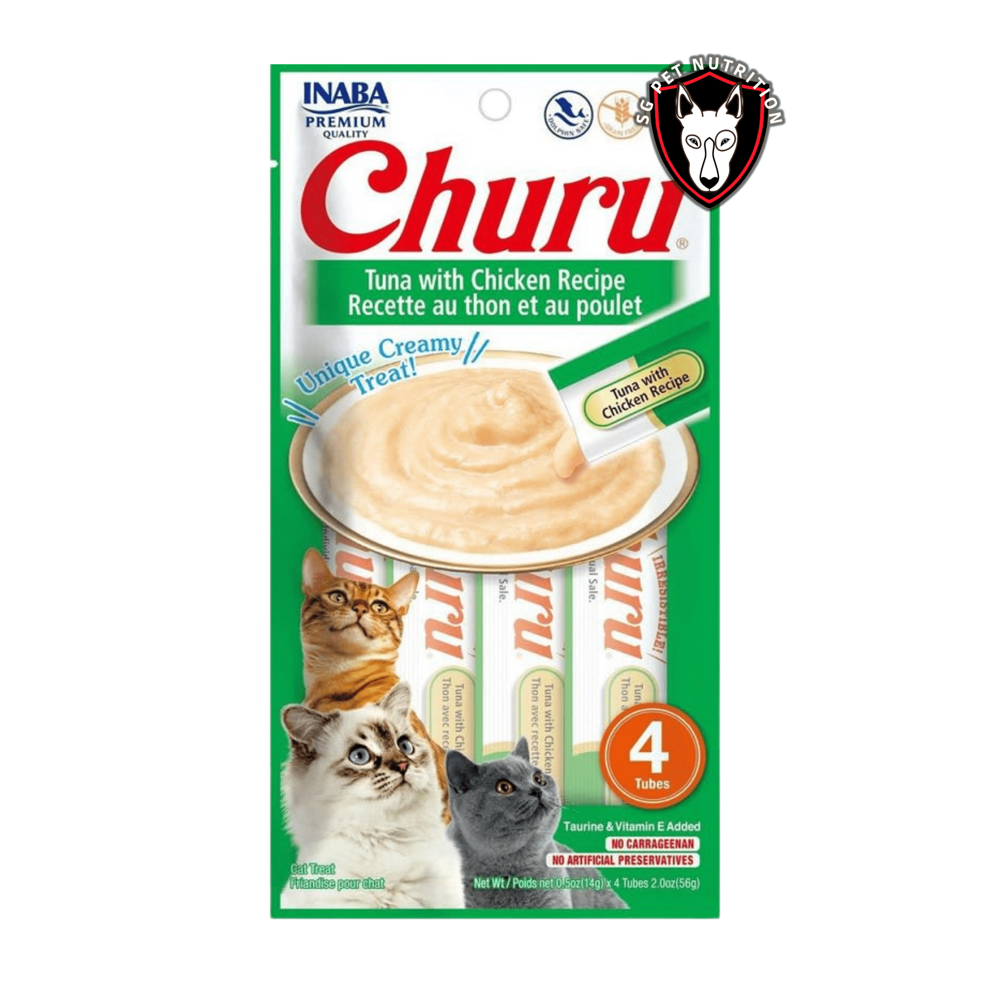 Churu Sabor Atún con Pollo 56 Gr (4 unidades 14 gr)