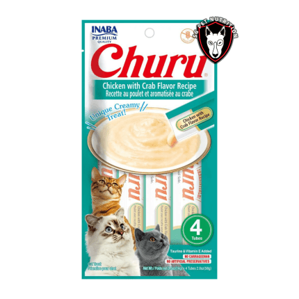 Churu Sabor Pollo con Cangrejo 56 Gr (4 unidades 14 gr)