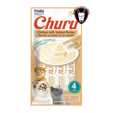 Churu Sabor Pollo con Salmón 56 Gr (4 unidades 14 gr)