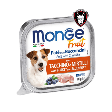 Monge Fruit Canino Pavo y Arándanos 100gr