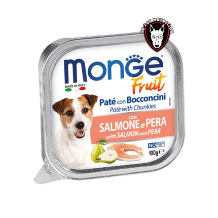 Monge Fruit Canino Salmón y Pera 100gr