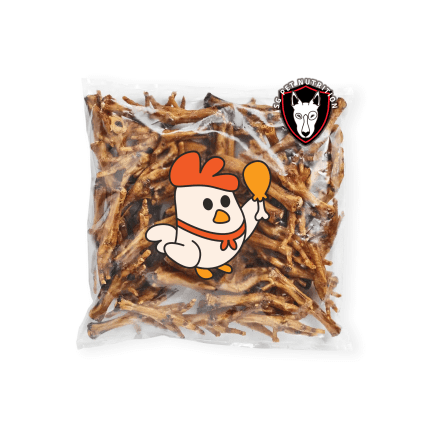 Patas de pollo deshidratadas 1kg (aprox 100 unid)